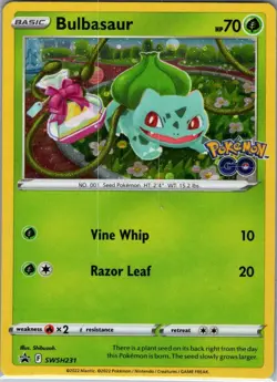 Bulbasaur SWSH231 Holo SWSH: Sword & Shield Promo Cards - Pokemon Card - NM - Image 1