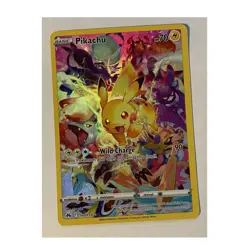Pokemon Pikachu Crown Zenith 160/159 Full Art Holo Secret Rare Basic HP70 Card - Image 1