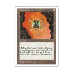 WOTC MtG 5th Ed Urza's Bauble (U) NM - Image 1