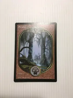 MTG Swamp (UGL) Unglued 1st Extended Art Regular Magic the Gathering - Image 1