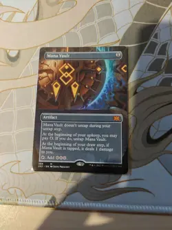 MTG Double Masters #394 Borderless Mana Vault NM - Image 1