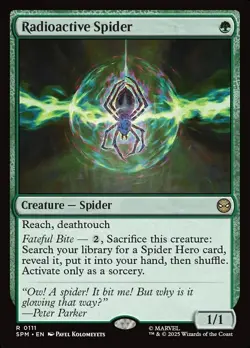 4x Radioactive Spider - MtG Spider-Man - NM - Image 1