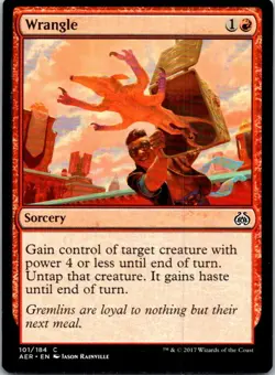 Wrangler Aether Revolt Magic The Gathering Light Play - Image 1