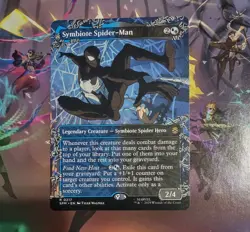 Symbiote Spider-Man (Borderless) Marvel's Spider-Man Regular NM MTG - Image 1