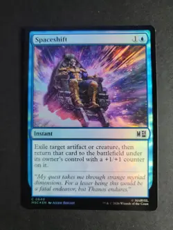 Spaceshift (Foil) Common MTG Marvel Super Heroes Commander - Image 1