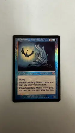 FOIL Wormfang Manta *Judgment* MTG Magic the Gathering - Image 1