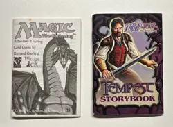 Vintage Magic the Gathering Tempest Rulebook & Storybook Strategy Guide 1997 - Image 1