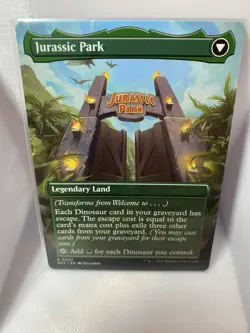 Welcome to . . . Jurassic Park EN [REX - 7] - NM TCG MTG PACK FRESH!! - Image 2