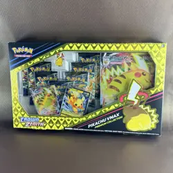 Pokemon Cards Crown Zenith Pikachu Vmax Premium Collection Box Sealed 7 Pack NEW - Image 1