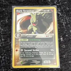 Pokemon Dark Tyranitar 20/109 Team Rocket Returns Rare 2004 English 120 HP - Image 1