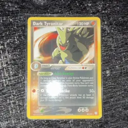 Pokemon Dark Tyranitar 20/109 Team Rocket Returns Rare 2004 English 120 HP - Image 2