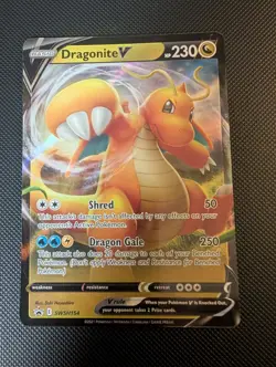 Dragonite V SWSH154 Promo (Lost Box Kyogre) World Championship Pokemon TCG 2021 - Image 1