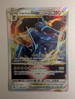 Origin Forme Dialga Vstar SWSH256 Black Star Promo Pokemon TCG - Image 1