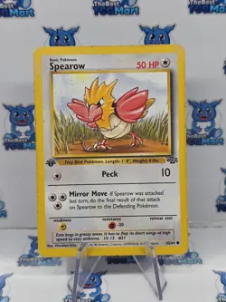 Spearow - 62/64 Jungle - Pokemon 1st Edition - HP - Image 1