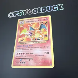 Pokemon TCG Charizard Evolutions Holo Card 11/108 C8 - Image 3