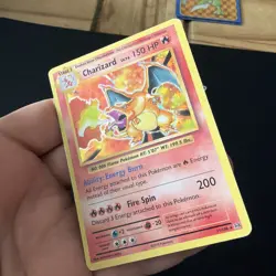 Pokemon TCG Charizard Evolutions Holo Card 11/108 C8 - Image 5