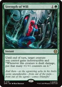 Strength of Will - MtG Spider-Man - NM - Image 1