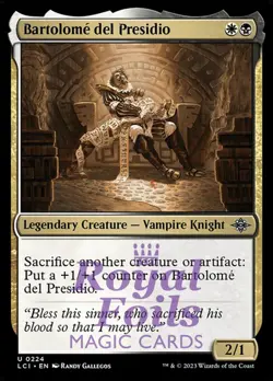 Bartolome del Presidio 4x FOIL Lost Caverns of Ixalan MTG LCI Uncommon MINT wht - Image 1