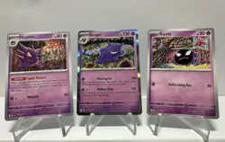 Pokemon TCG 151 Mew Gastly/Haunter/Gengar 092/093/094 NM - Image 1