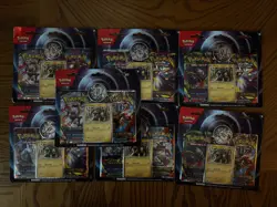 7x Pokemon TCG Phantasmal Flames / Mega Evolution 2 Pack Blister Lot of 7 Sealed - Image 1