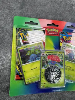 Pokemon TCG Phantasmal Flames 2-Pack Blister Oddish Gloom Vileplume Sealed - Image 2