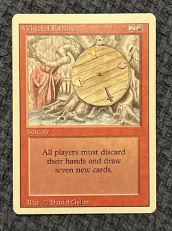 Mtg Revised Wheel of Fortune NM - Image 1