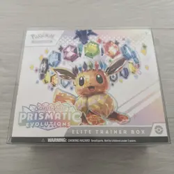 Pokemon Prismatic Evolutions Elite Trainer Box ETB - New & Sealed - Image 1