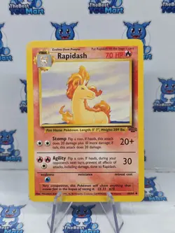 Rapidash 44/64 - Pokemon Jungle LP - Image 1