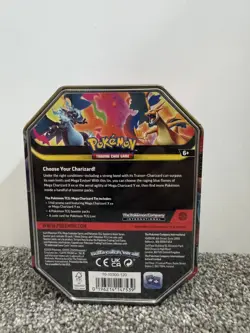 Pokemon TCG Mega Evolution Charizard Y EX Tin - New Sealed - Image 2