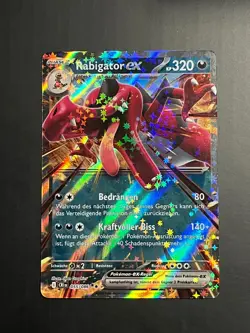 Rabigator EX CRI 055/086 Wachsendes Chaos Double Rare Pokemon Karte Deutsch NM - Image 1