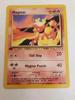 Magmar 40/111 Neo Genesis 1st Edition Regular - NM - Image 1