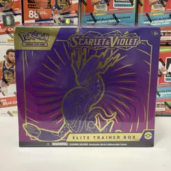 Pokemon Scarlet & Violet Base Set Elite Trainer Box ETB Miraidon Sealed - Image 1