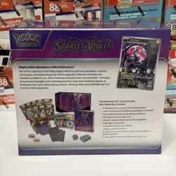 Pokemon Scarlet & Violet Base Set Elite Trainer Box ETB Miraidon Sealed - Image 5
