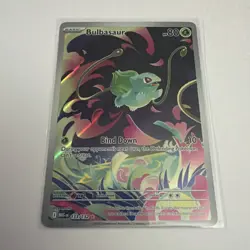 Pokemon Mega Evolution Bulbasaur 133/132 Illustration Rare English NM - Image 1