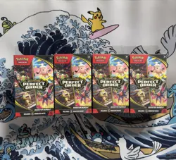 Pokemon TCG Mega Evolution Perfect Order Booster Bundle x4 - Image 1