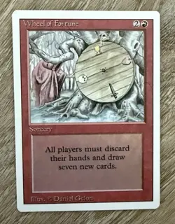 Mtg Revised Wheel of Fortune NM/M - Image 1