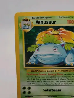 Pokemon TCG Venusaur Base Set 15/102 Holo 1999-2000 WOTC Rare - Image 3