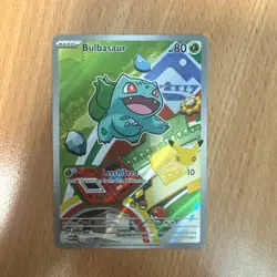 Pokemon TCG Bulbasaur MEP 037 First Partner Illustration Collection Series 1 NM - Image 1