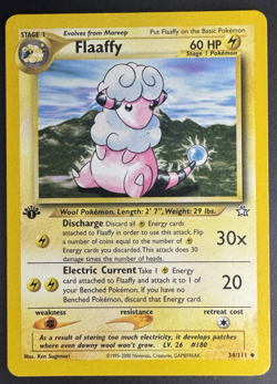 Flaaffy 34/111 1st Edition - Regular - Neo Genesis - Pokemon TCG - LP - Image 1