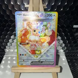 Pokemon TCG Eevee EX Prismatic Evolutions Black Star Promo Card SVP 174 GM/M 💎 - Image 1