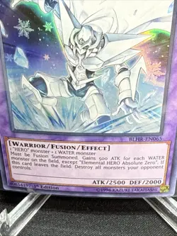 Elemental HERO Absolute Zero - BLHR-EN065 - Ultra Rare - 1st Edition - Yu-Gi-Oh! - Image 5