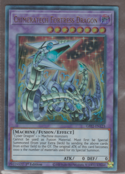 Chimeratech Fortress Dragon GFP2-EN123 Ultra Rare Yu-Gi-Oh! TCG Card - Image 1
