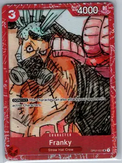Franky (Premium Collection FILM RED Edition-) OP01-021 - One Piece Card - NM - Image 1