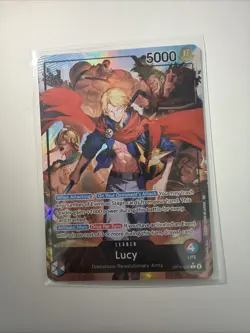 Lucy Alternate Art Alt Leader OP15-002 Foil English - One Piece TCG alternate - Image 2