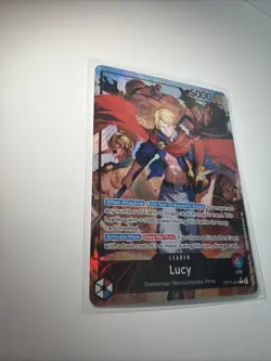 Lucy Alternate Art Alt Leader OP15-002 Foil English - One Piece TCG alternate - Image 4