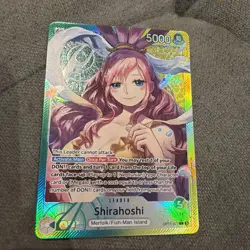 One Piece TCG Shirahoshi OP11-022 A Fist of Divine Speed Leader Alt Art English - Image 2