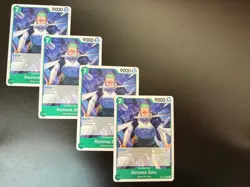 X4 Roronoa Zoro - One Piece - OP 16 The Time of Battle - OP16-035 - Image 1