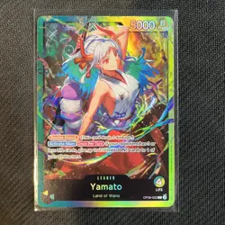 Yamato OP06-022 Leader Foil Alt Art 5000 Power Wings of the Captain One Piece C… - Image 1