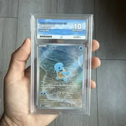 Pokemon TCG: Squirtle 170/165 Scarlet & Violet 151 Japanese ACE 10 GEM MINT - Image 1