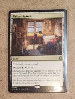 MtG Spider-Man, Urban Retreat M/NM SPM #0187 - Image 1